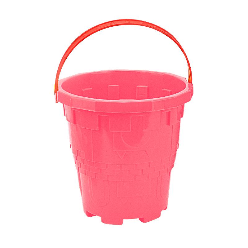 Çocuk Plaj Oyuncak Seti: Dayanıklı Plastik Kale Kovası ve Kum Oyun Araçları