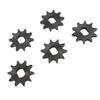 5pcs 428 10T Front Sprocket 12x17mm Inner Diameter 10 Tooth Steel Sprocket for 428 Chain