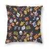 FNAF At Freddys Pillowcase Soft Fabric Cushion Cover Decorations  Throw Pillow Case Cover Home Zipper 4040cm