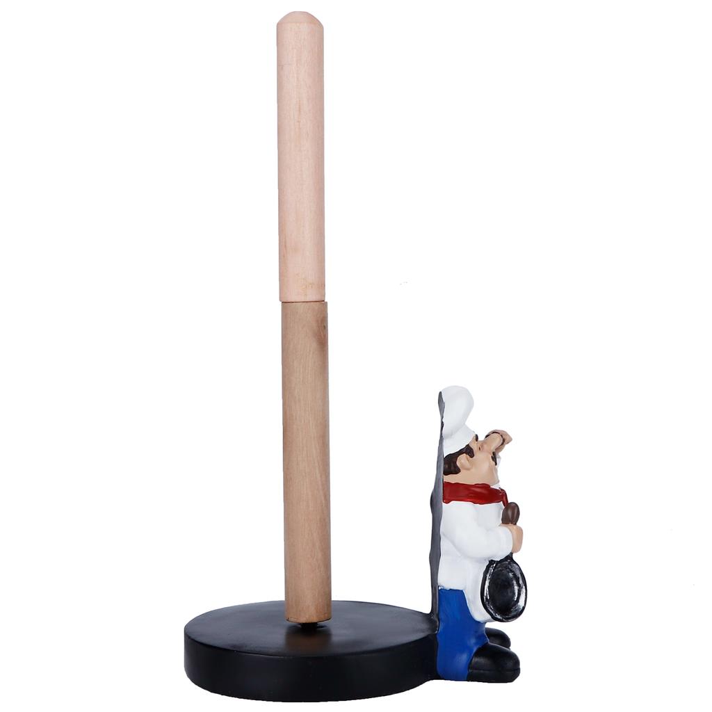 Doppelschichtiger Papierhandtuchhalter Harzhandwerk Auslage für Küche Geschäft Restaurant Dekoration