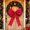 Hanging Christmas Velvet Bow Handmade Tree Decorations Vintage EVA Bowknot Pendant  Christmas Tree