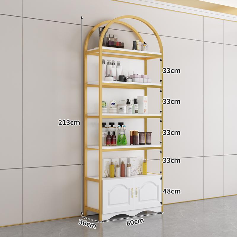 Beauty Salon Display Cabinet and Shelves for Cosmetics