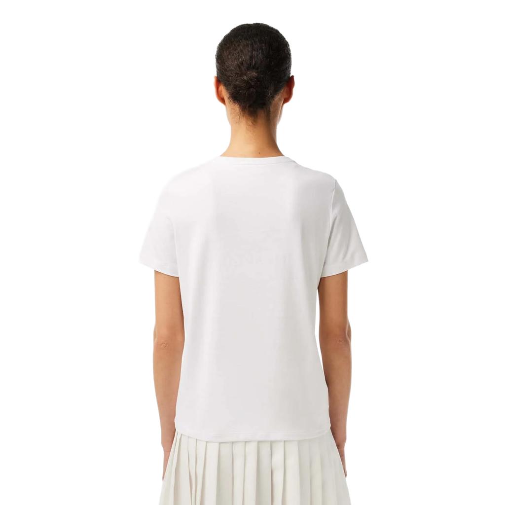 Lacoste Womens/Ladies V Neck Loose Fit T-Shirt