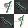 Non Slip Chain Filter Wrench Steel Construction Pipe Fittings Wrench  Plumbing Applications