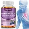 1600mg Resveratrol Capsules - Antioxidant - Heart Health