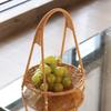 Ruhan Double-Layer Imitation Bamboo Fruit Basket