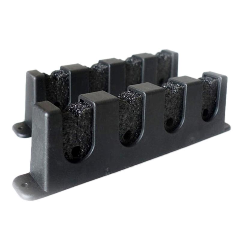Portable Fishing Rod Rack Fishing Rod Storage Holder Wall Mount for Garage Carps Cabin Basement Holds 6/4/3 Fishing Rod