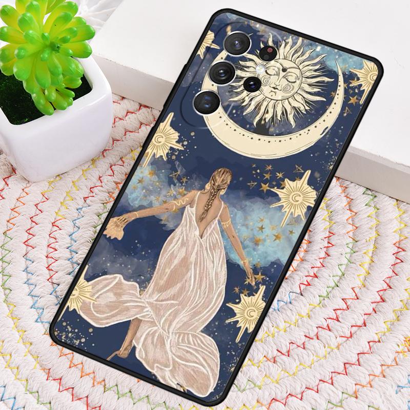 Witches Moon Tarot TPU Phone Case For Samsung Galaxy Note 10 Pro S26 S25 S24 S23 S22 Ultra Plus S21 FE S20 Shockproof Cover