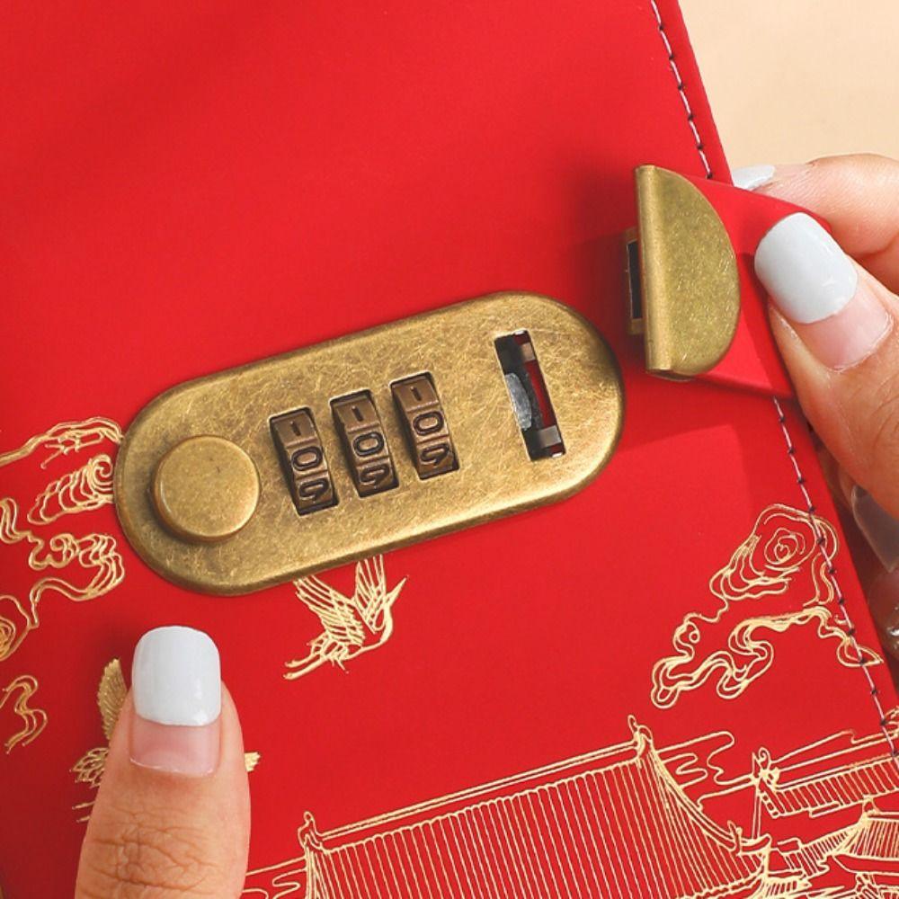 Chinese Style Saving Money Binder Wallet Storage Account Book Planner Organizer Girls Boys