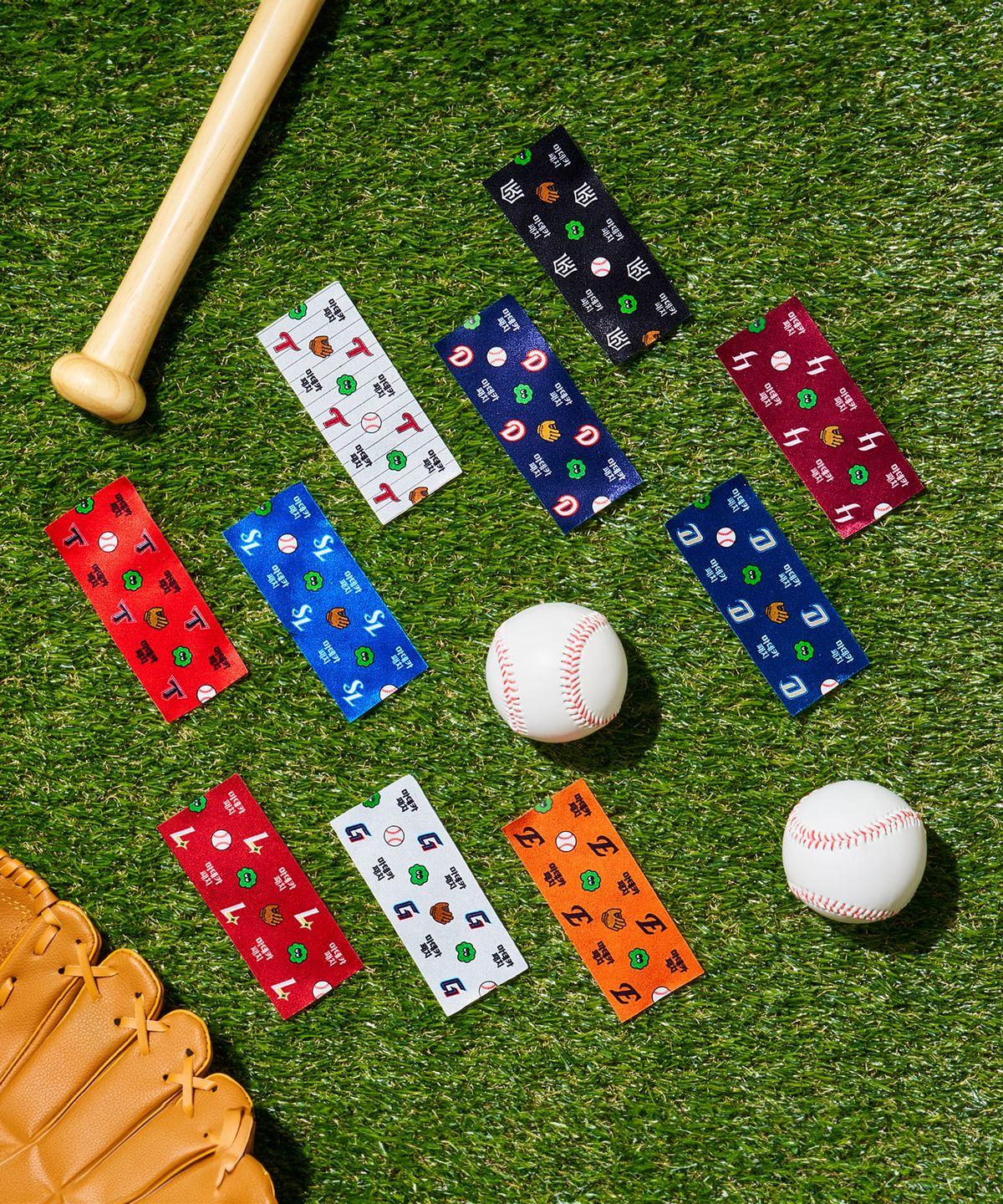 [KBO Edition] Madeca Cooling Patch Short 4 Sheets x 10 Pack (Choose 1 of 10 Teams) [Samsung Lions]