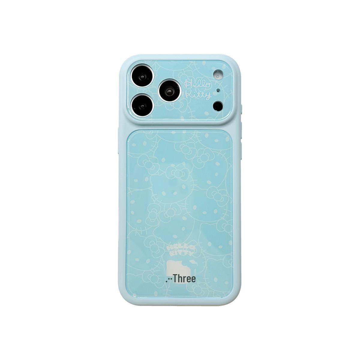 

Three-Color KT Cat iPhone 15/17/16 Pro Max Anti-Drop Cartoon Case iPhone 15