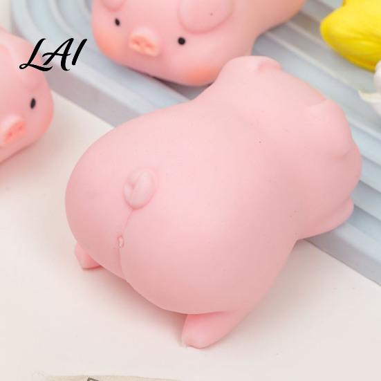 Stress Relief Squeeze Toy Animal Toy Slow Rising Pig Sensory Rebound Fidget Toys Soft Office Desk Dog for Kids Adults Handheld Gadgets