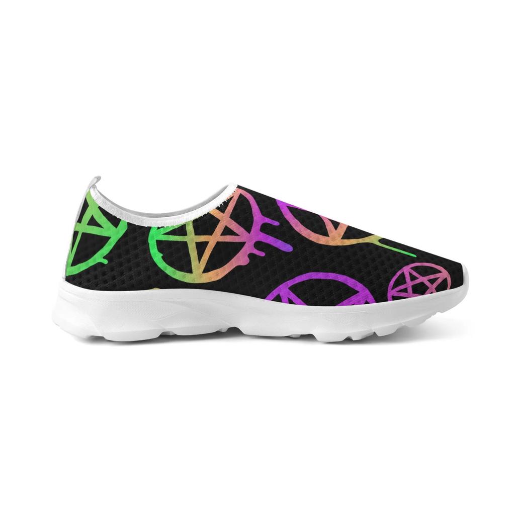 Non Slip Athletic Sneakers EU 36-48, Breathable Mesh Running Shoes, Unisex Walking Sport Shoes for Men Women