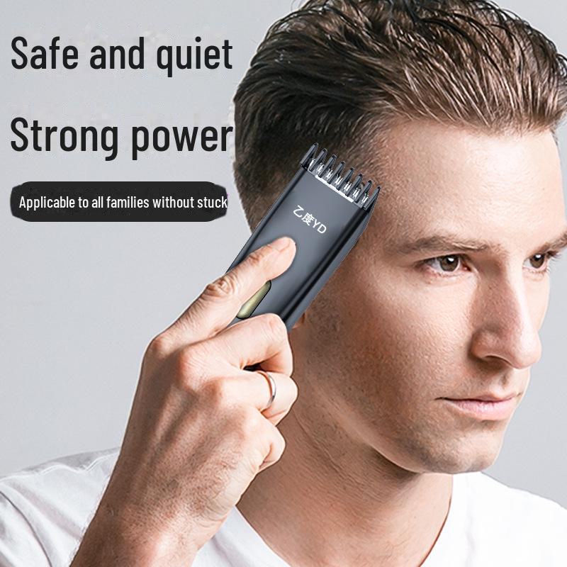 Rechargeable Silent Hair Clipper for Babies and Adults - Electric Shaver for Kids and Home Use