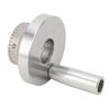 58mm Machine Tool Handwheel with Handle Aluminum Alloy Hand Wheel Replacement for 0618 CJ18A 7x12 7x14