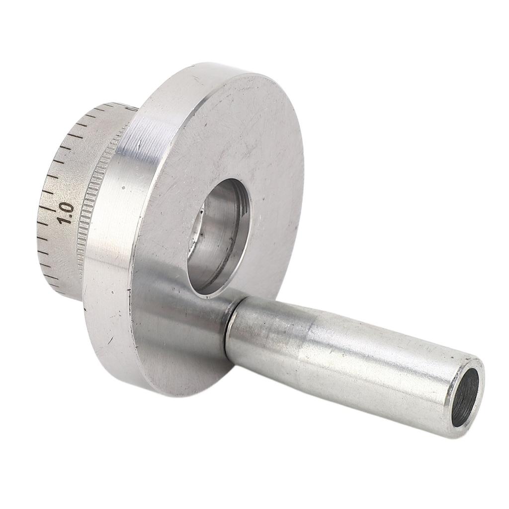 58mm Machine Tool Handwheel with Handle Aluminum Alloy Hand Wheel Replacement for 0618 CJ18A 7x12 7x14