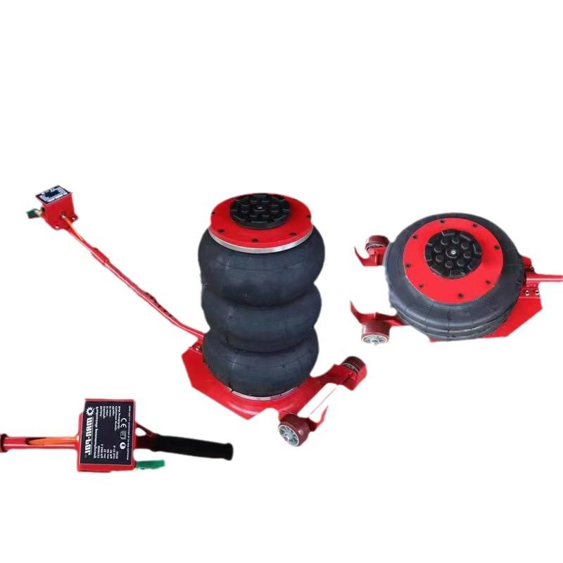 3T5T6T Pneumatic Airbag Jack: Portable Horizontal Folding Design