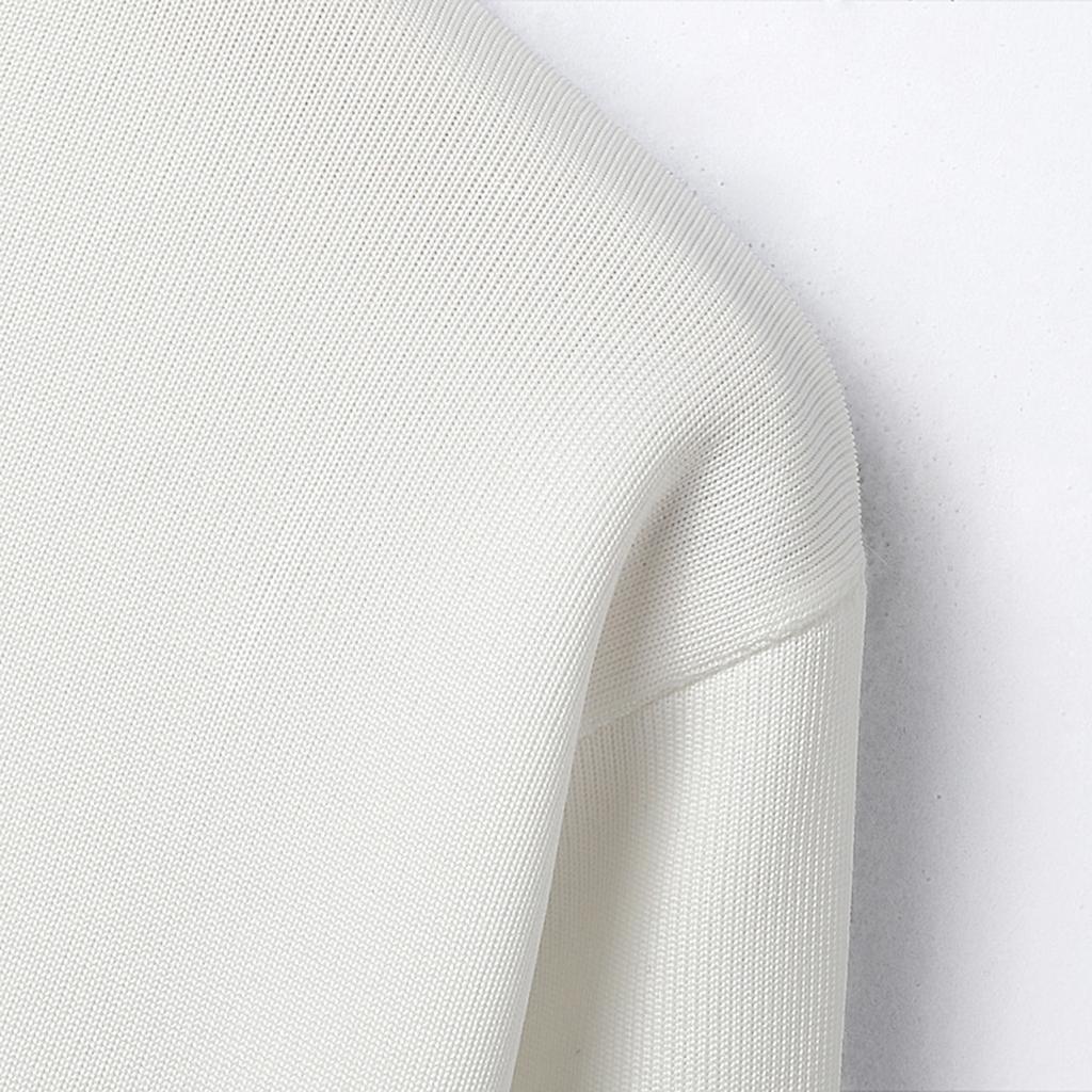 Men's Turtleneck Slim Fit Pullover Plus Velvet Long Sleeve Solid Color Sweater Men's Warm Knitted Sweater