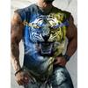 Canotta casual da uomo con scollo rotondo e comoda