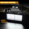 1/2Pcs 7 Inch Bar Light 4 Rows Work Light Combo Beam for Driving Offroad Boat Car Tractor Truck 4x4 SUV 12V 24V Headlight