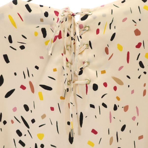 Unused Unaca Overall Handle Long Sleeve One Piece 38 Beige Women Used