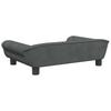 Vidaxl Sofa Dla Dzieci, Ciemnoszara, 70X45X26 Cm, Aksamit