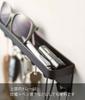 Yamazaki Magnetic Key Hook & Tray, Black, Approx. W24.5 x D4.5 x H6cm, Smart, Key and Seal Storage, Product Code: 2755