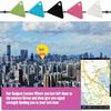 Smart Mini Waterproof Triangle Bluetooth GPS Tracker for Pet Dog Cat Keys Wallet Bag Kids