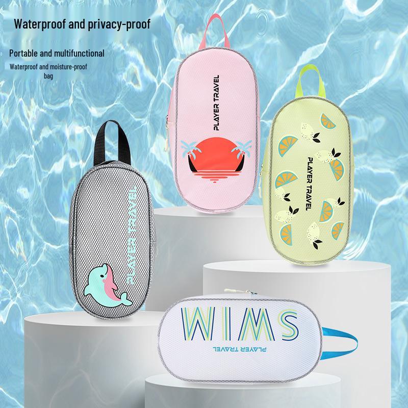 Waterproof Portable Swim Bag: Handbag for Swimsuit, Sports, Fitness, and Travel