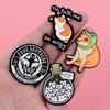 Black Cat Enamel Pin Funny Dog Brooch Pines Badge On Backpack Lapel Pins Clothing Accessories Cute Animal Jewelry Friends Gifts