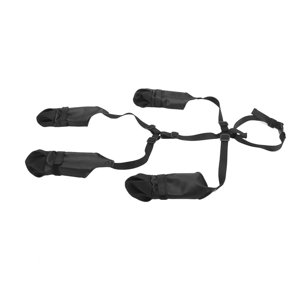 Hundestøvler Leggings Komfortable Justerbare Vanntette Hundesko Hundestøvler med Leggings for Vinter