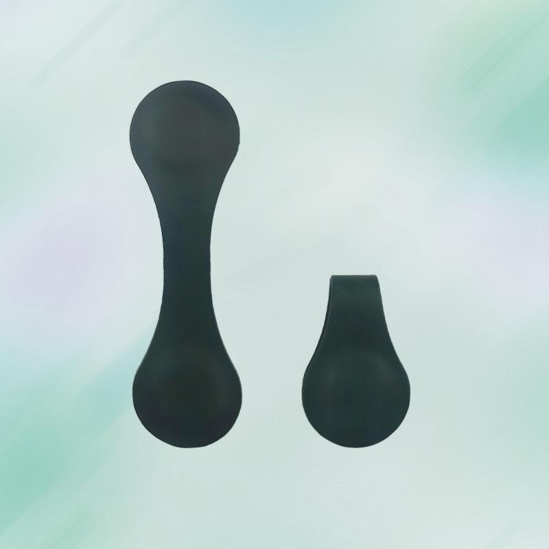 Crazy Horse Leather Double-Sided Magnetic Bookmark Clip