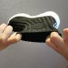 Children Knit Shoes Prevent Slipping Sole Breathable High Elasticity Casual Shoes for Kids Black