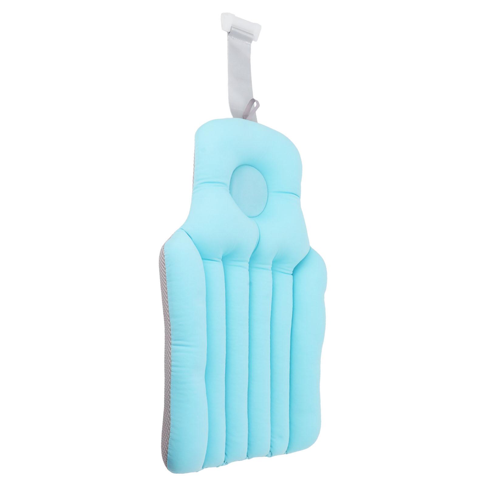 Body Bath Pillow Adult Bathtub Cushion Pillow Hdrest Cushion with Hole for Hd Neck Support