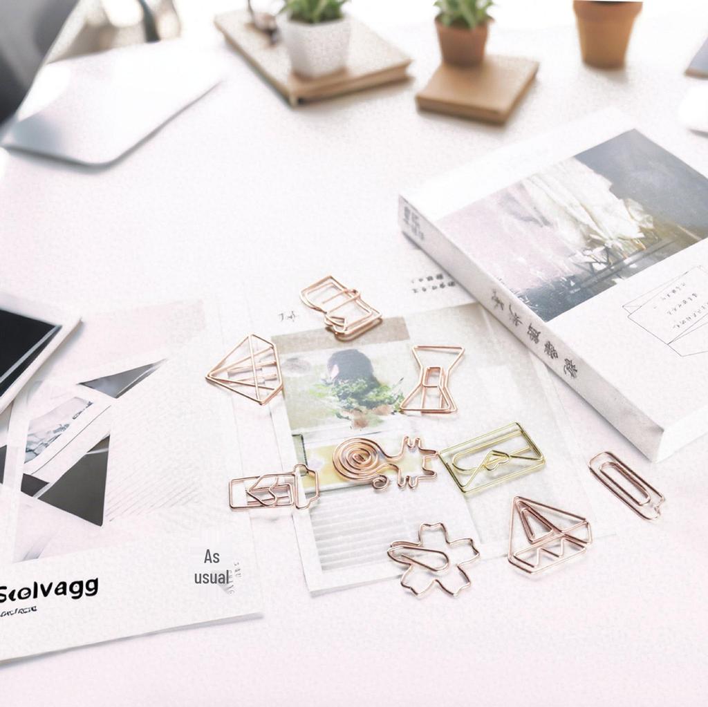 Colorful Cartoon-Shaped Paper Clips | Creative Metal Binder Clips