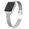 Silm Milanese Strap For Apple Watch Band 11 10 9 8 7 46mm 42mm 45mm 41mm Ultra 3/2 49mm Metal Bracelet iWatch 6 5 4 SE 44mm 40mm