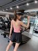 High-Waist Loose Running Skort - Anti-Exposure Yoga Shorts for Fitness Girls