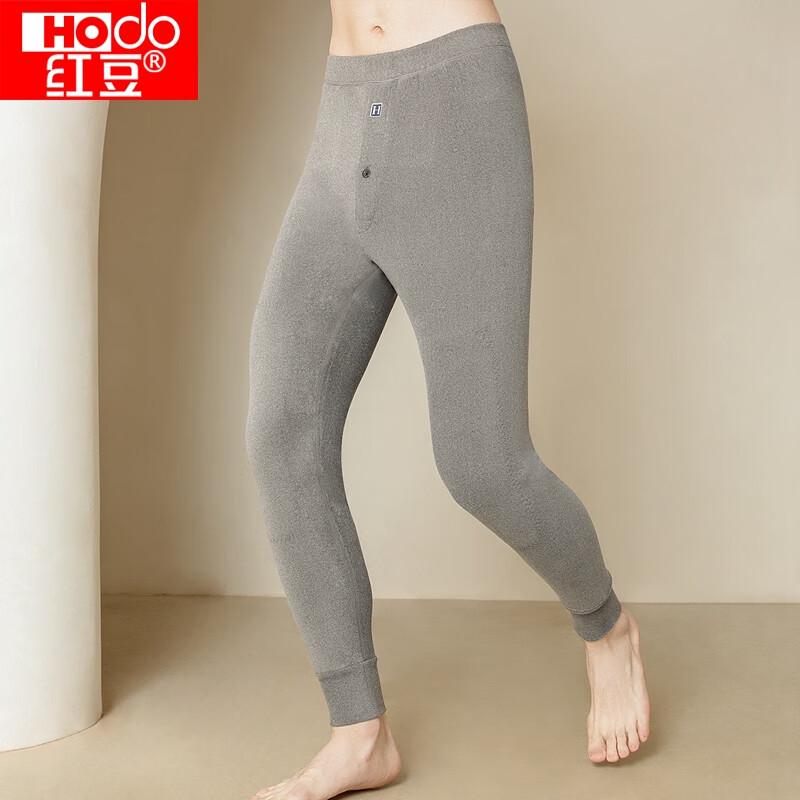 Hongdou Herren Fleece Thermohose mit Kniepolstern aus Wolle