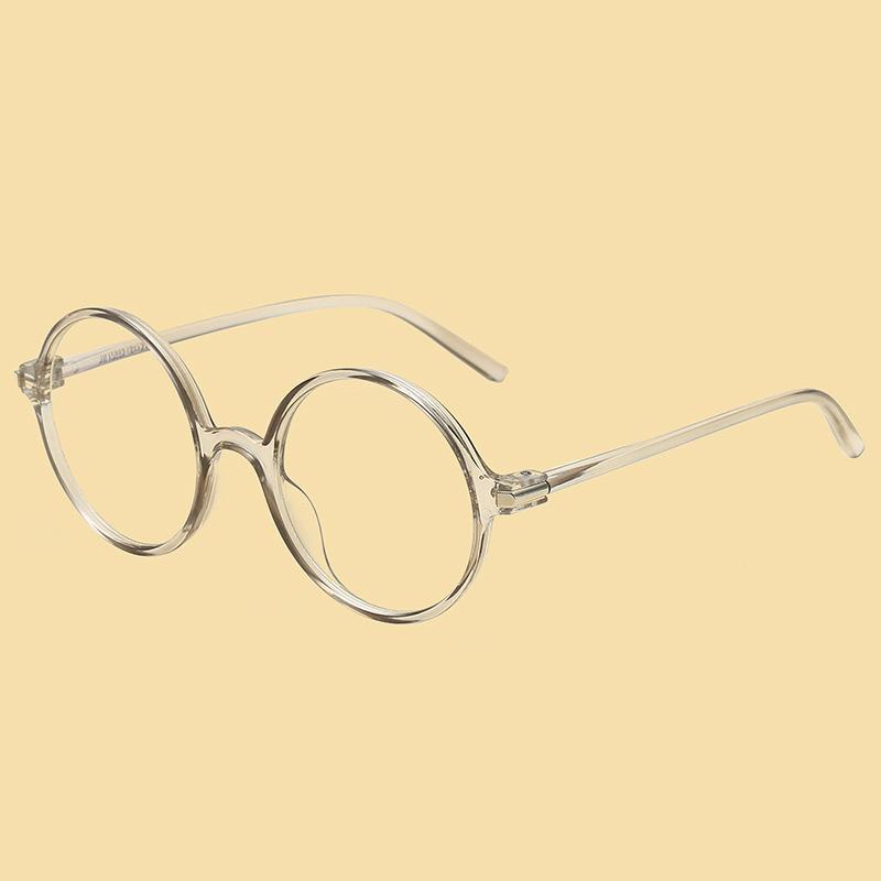New Arrival Circular Plain Glasses Pc Frame Glasses Ultralight Men Women Fashion Eyewear for Male Female Ordinary Glasses