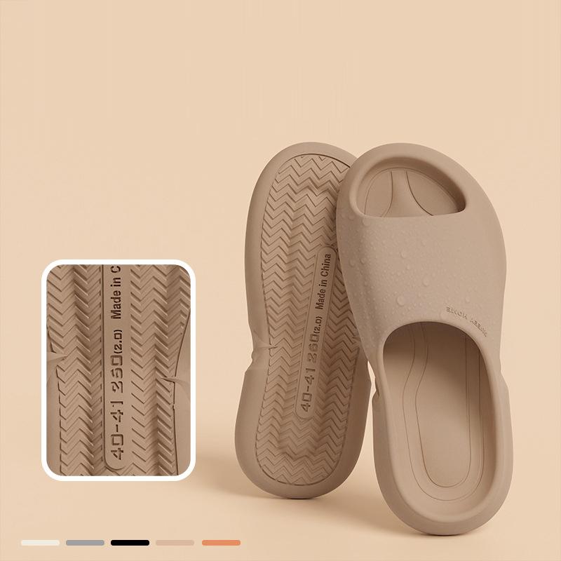 Fashion Shevalues Thick Sole Men Slippers Fashion Comfy Indoor House Shoes Non-Slips Outdoor Beach Sandals Summer Causal Male Slippers