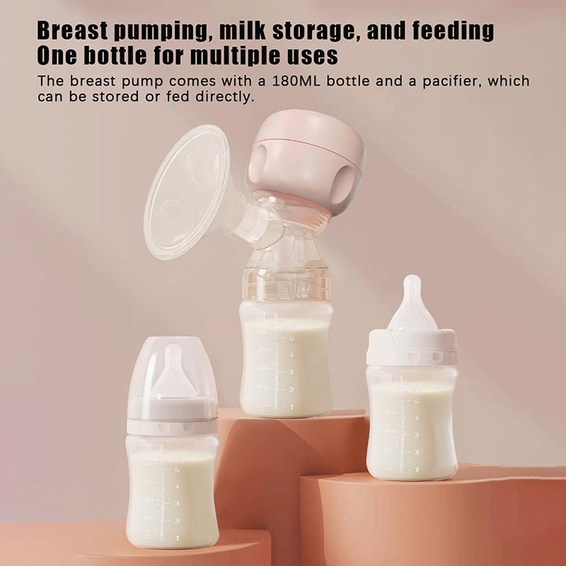 Portable Electric Breast Pump Usb Rechargeable Breast Milk Extractor Automatic Breastfeeding Pump Comfortable & Portable Milker