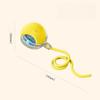 Smart Electric Cat Ball Toy Automatic Rolling Interactive Kitten Teaser Ball with Rope Tail USB Rechargeable Motion Activated Self Play Pet Supplies