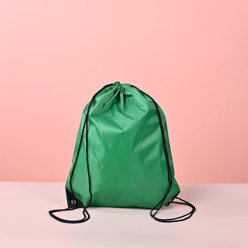 Waterproof Polyester Drawstring Sports Backpack for Outdoor Use