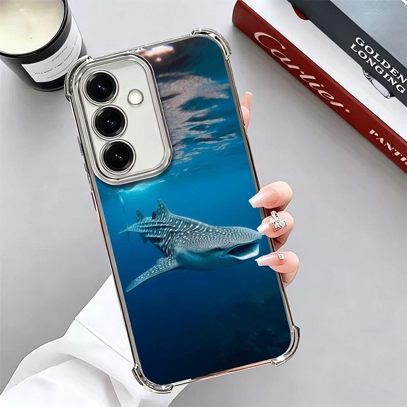 

Ocean Whale Shark Soft Phone Case For Samsung A17 A27 A07 A37 A57 A16 A56 A15 A55 A14 A54 A13 A53 A26 A36 A25 A35 A24 A34 A23 A3 Samsung A53