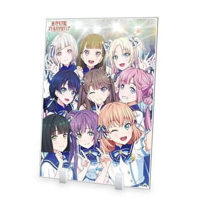 KADOKAWA Love Hasunozora Academy School Idol Club Acrylic Plate H200 X W140mm Acrylic Live! Girls' Ver.365Days Approx.