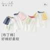 Davidella Girls' Short Sleeved T-shirt, Children's Pure Cotton Top, Summer Outfit, Baby Girl's Stylish Base Shirt