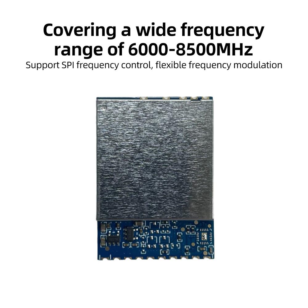 RX8111-SPI Wireless FPV Image Transmission Module Drone 8.1G Analog Wireless Video Transmission Reception Module 6GHz-8.1GHz