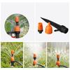 100Pieces Drip Emitters for Drip Irrigation Tubing Adjustable 360 Degree Drippers Arrow Stake Garden Irrigation Drippers