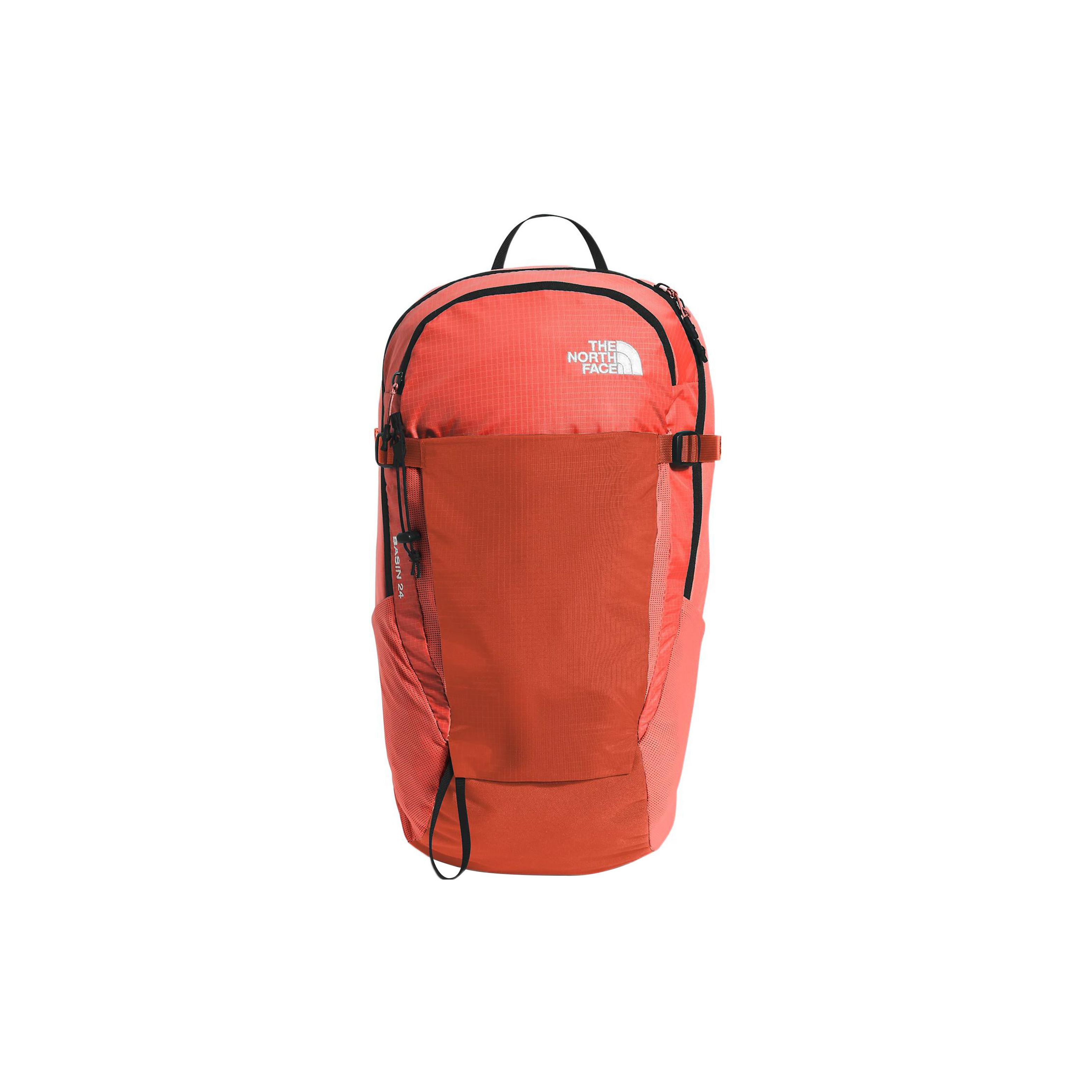 The North Face Basin 24L Durable Breathable Backpack Outdoor Bag Unisex Backpacks Retro-Orange NF0A52CY-IX1 Vintage Saffron