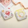Cute Cartoon Menstrual Bag: Large Capacity, Waterproof PU Storage & Makeup Pouch